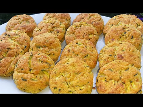 POLPETE DI POLLO E ZUCCHINE AL FORNO/Chicken and courgette meatballs/Boulettes de poulet et courgett