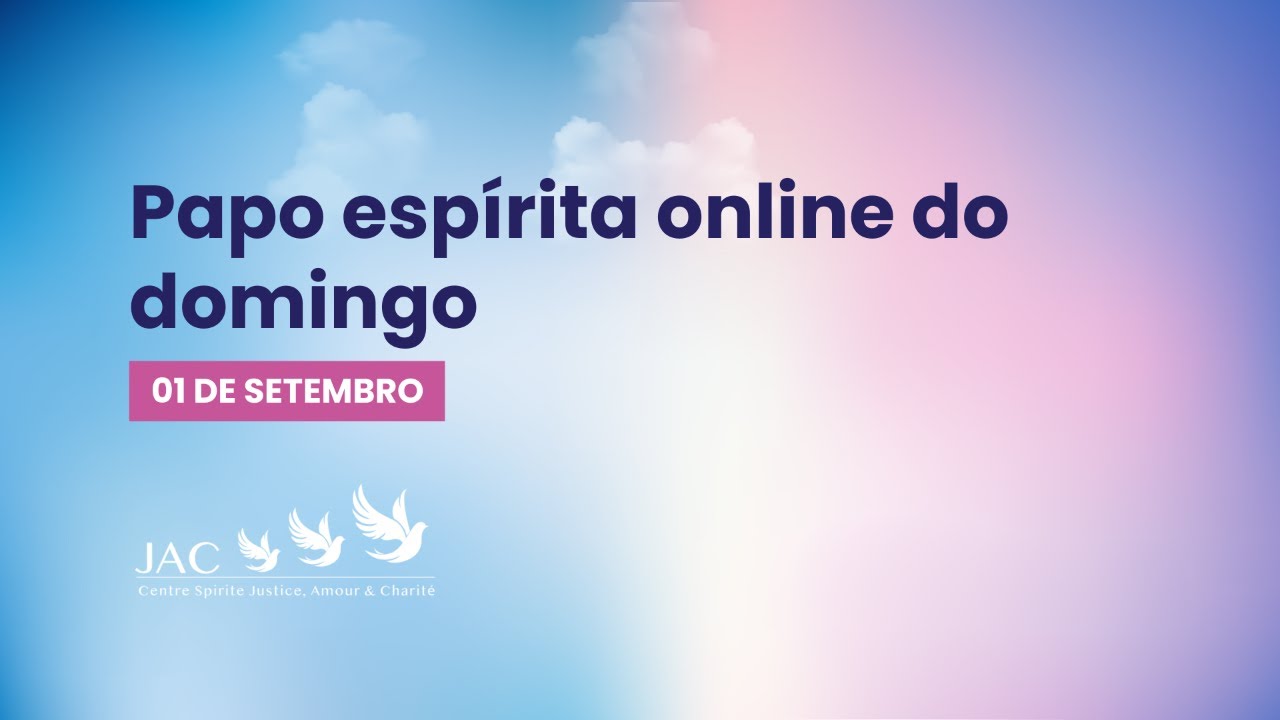 Papo espírita online com Regina Souza [01 de setembro]
