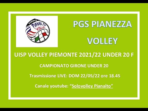 PIANALTO U20 F - PGS PIANEZZA _ USIP Volley Piemonte Campionato 2021/22 Under 20 F