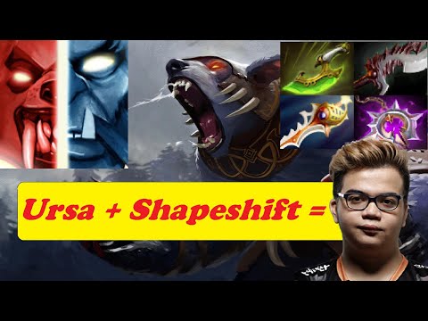 Fnatic.Raven Werewolf Ursa Divine Rapier Swift Blink Epic 18k Comeback against LGD.Faith_bian!