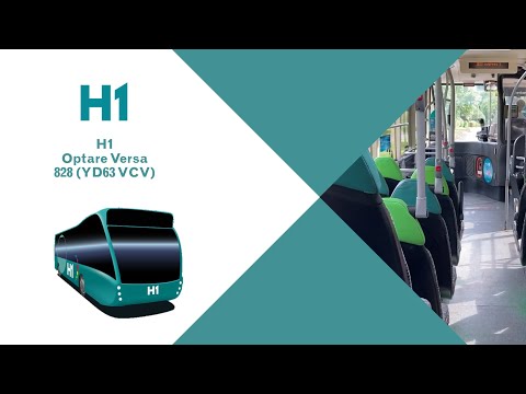 EPILEPSY WARNING: Trent Barton H1 Optare Versa [828 - YD63 VCV]