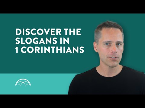 Key to 1 Corinthians