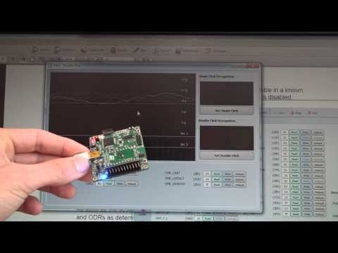 LIS2DH12 Double Tap with Activity Detection