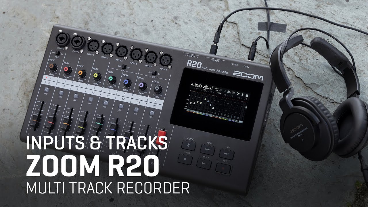 Zoom R20 Multi-Track Recorder / Interface / Controller