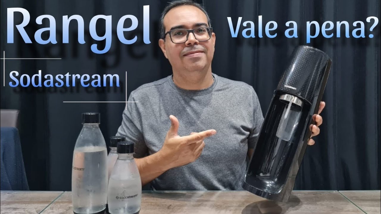 Famosa máquina de gaseificar água sodastream.... Será que vale a pena???