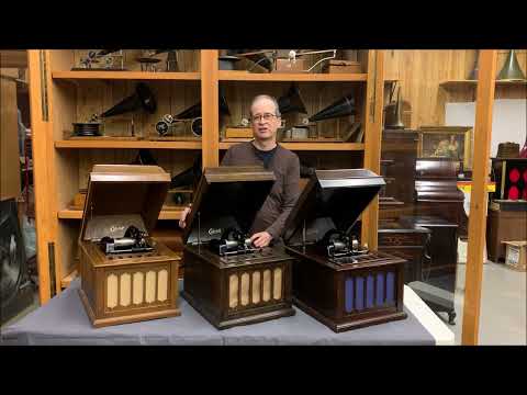 Edison Amberola 50 Cylinder Phonograph Record Player