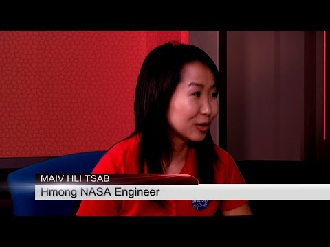 XAV PAUB XAV POM: Mai Lee Chang is the firs t Hmong woman to work at NASA.