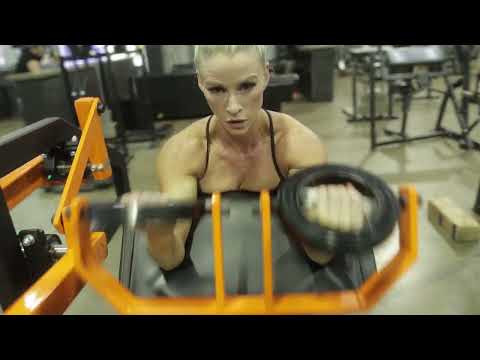 IRON CORE PLATE LOADED BICEP MACHINE