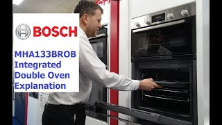 Bosch MHA133BROB Integrated Double Oven