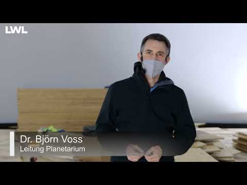 Meilenstein beim Planetariumsumbau | Fertigstellung der Kuppel