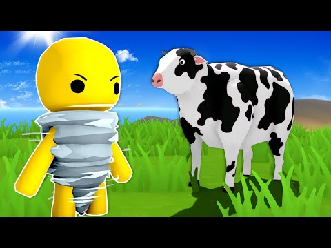 I Found a Secret TORNADO COSTUME in Wobbly Life!