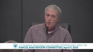 Parcel Map Review Committee | April 9, 2020