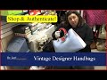 Shop & Authenticate! Vintage Gucci, Christian Dior, Burberry, Cartier Handbags, Thrift with Dr. Lori