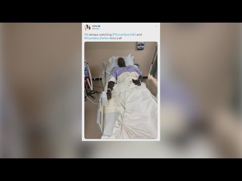 Shaquille O'Neal jokes as he recovers from hip replacement surgery