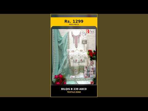 Bilqis B 239 ABCD – product video thumbnail