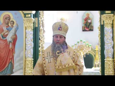 В новом Троицком соборе Кургана прошла вторая архиерейская Литургия
