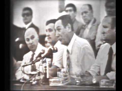 Juan Domingo Perón desde la Sede Central de la CGT (1973)