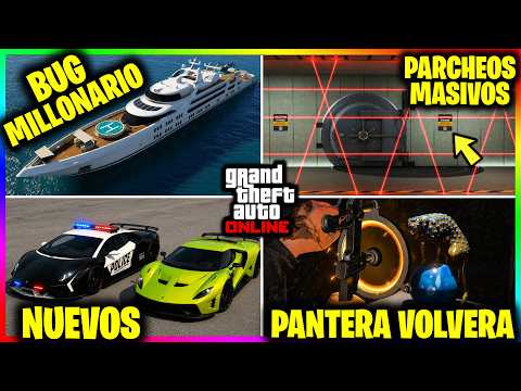 NUEVA ACTUALIZACION! BUG MILLONARIO ROTO! PANTERA VOLVERÁ! GOLPE al DOBLE! BONUS X5! GTA Online