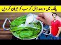 Mix Milk With Spinach And See The Delicious Results | Palak Recipe By ijaz Ansari | Dinner Recipes |