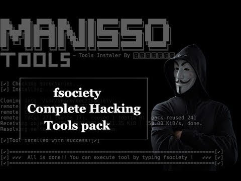 How to install FSociety Mr. Robot Hacking Tools Pack