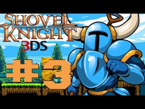 Shovel Knight 3DS - Walkthrough Part 3 Boss: Specter Knight [HD]