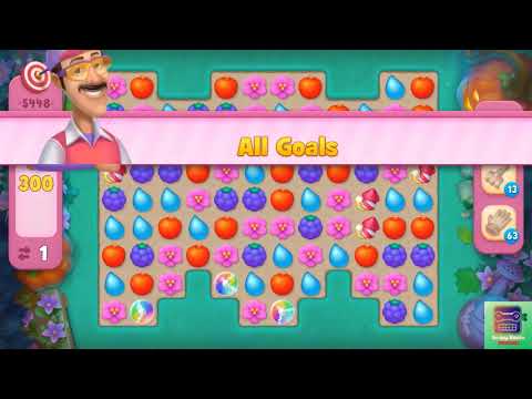 Gardenscapes Challenge Level 5448