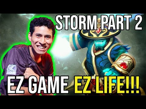 Chris Luck Storm Spirit 100% Focus Easy 16 Kills Games.