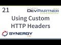 Using custom HTTP Headers | Building RESTful Web Services Workshop 21