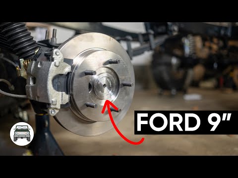 Early Bronco Rear Disc Brake Install - Ford 9 inch