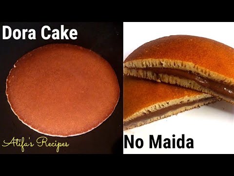 Dora Cake Recipe | Wheat PanCake | HomeMade Chocolate Spread |Easy Pancake Recipe | Atifa’s Recipes