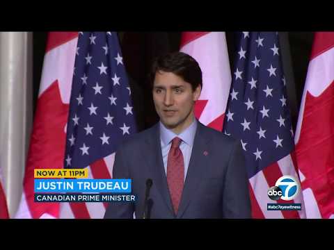 CHP officer in Trudeau motorcade involved in Simi Valley crash | ABC7