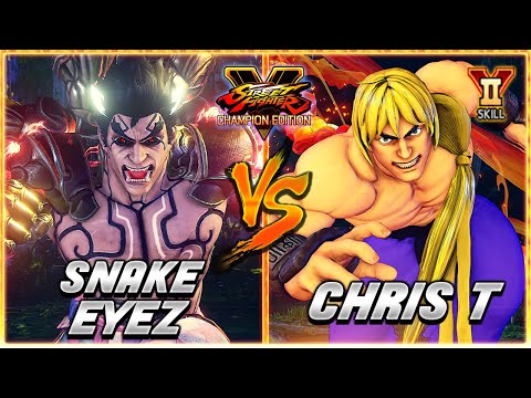 SFV CE 🔥 SNAKE EYEZ (Kage) vs CHRIS T (Ken) | FT3 Set 🔥 SF5 TenSFV