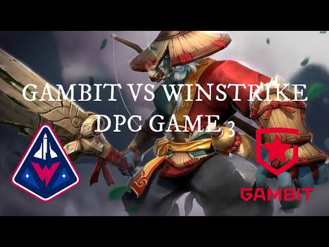 Winstrike Team VS Gambit E-Sports Game 3 on DPC 2021