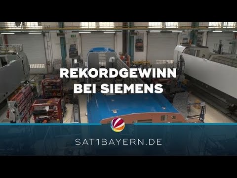 Siemens mit Rekordgewinn: Konzern verdient über 10 Milliarden Euro