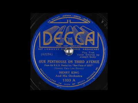 Henry King & his orchestra - Our Penthouse on Third Avenue (1937)