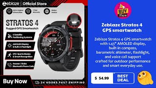 Zeblaze Stratos 4 GPS smartwatch