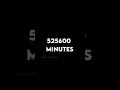 1 Year 12 Months 52 Weeks 365 Days Hours Minutes Seconds Video