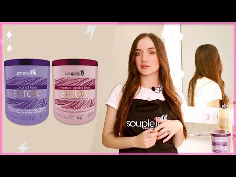 Миниатюра изображения товара Средство для выпрямления волос Soupleliss B-tox Blond Liss Антижелтый (1л)