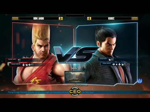 "BBR" Tekken 7 AT CEO CITRUS CLASH #8 - UBN ANDO vs KODEE