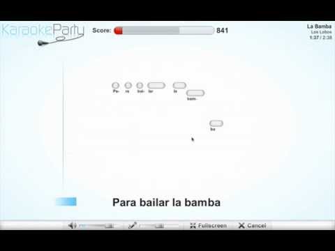 karaoke para bailar la bamba vs ChemaVaquera Selena Gomez