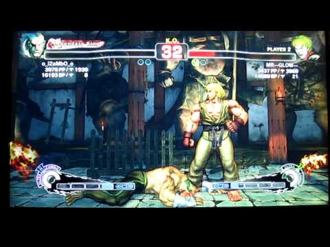 SSF4 AE MR GLOW (ken) vs o_l2aMbO_o (sagat)