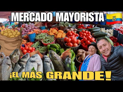 ESTE es el MERCADO más GRANDE de COTOPAXI - ECUADOR 🇪🇨 (No te imaginas lo que hay) Ferchito Aventura