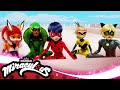 MIRACULOUS English HEROES DAY PART 1 Superhero Team Ladybug Cat Noir