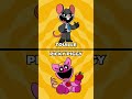 Nightmare Critters VS Smiling Critters Poppy Playtime Chapter 4 New Characters