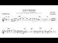 Just Friends - Phil Woods (alto sax transcription)