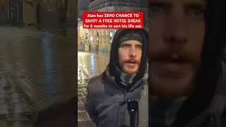 #Homeless and No #Hotels for #British Men, #illegalimmigration #5starhotel #4starhotel #spa #gym #uk