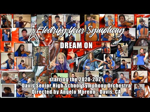 Dream On (Aerosmith cover) Davis HS Orchestra with Mark Wood and Laura Kaye