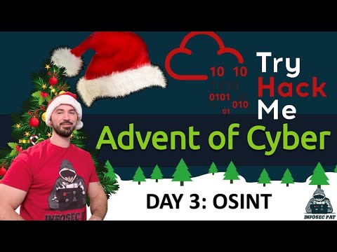 🎄🎅 TryHackMe! Advent Of Cyber 2022 Day 3 [OSINT] walkthrough with InfoSec Pat - OSCP 🎄🎅