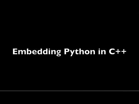 Embedding Python In C Base