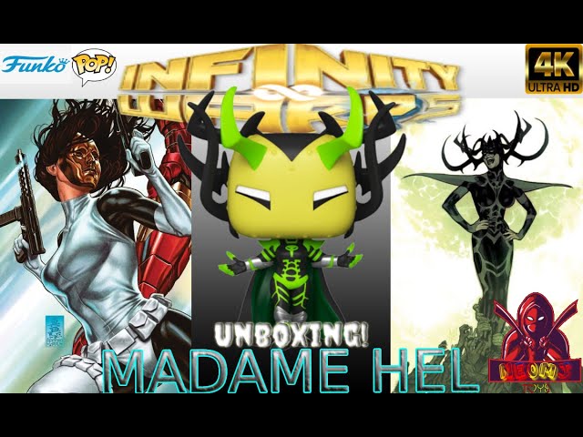 Vídeo relacionado con Funko Pop! Marvel: Infinity Warps - Madame Hel - Figura de Vinilo Coleccionable - Idea de Regalo- Mercancia Oficial - Juguetes para Niños y Adultos - Comic Books Fans - Muñeco para Coleccionistas